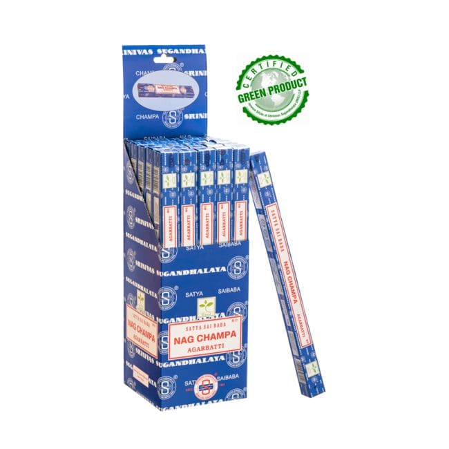 Incenso Satya Nag Champa Quadrado 10g