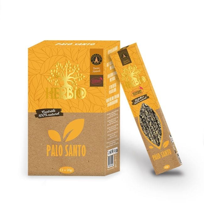 Incenso para Smudge Herbio Palo Santo Ecocert 20g