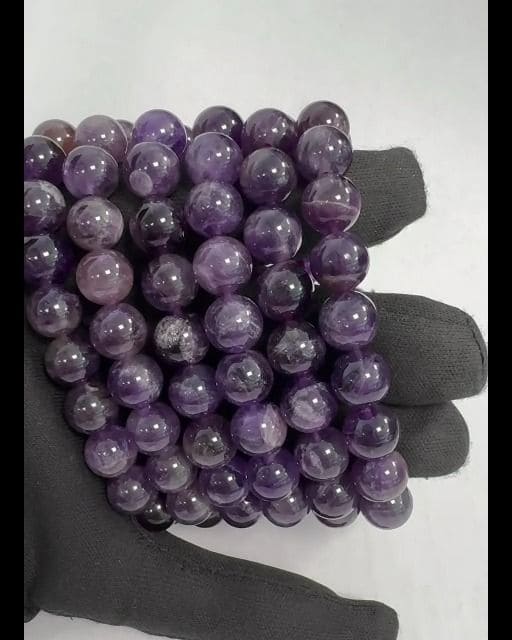 Pulseira Amethyste perles 10mm