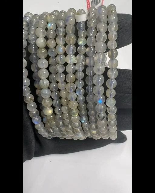 Pulseira Labradorite AA perles 4-5mm