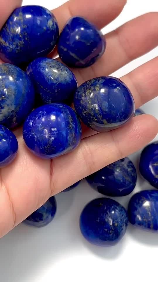 Lapis Lazuli AA pedras laminadas 250g